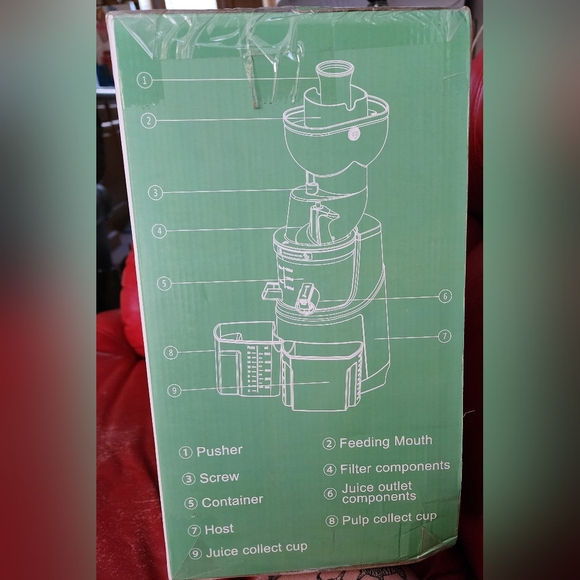 AHNR Cold Press Juicer  Machine 300W Slow Masticating Juicer BENIFITS CHARITY - Picture 8 of 12